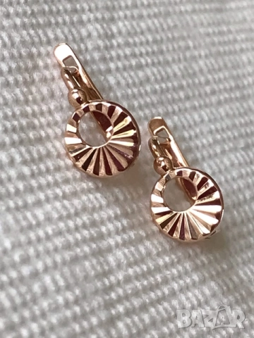 Руски златни обеци