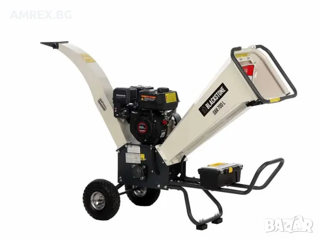 Бензинова дробилка за клони BlackStone 700 L – 7 к.с., до 65 мм, снимка 3 - Градинска техника - 56032695