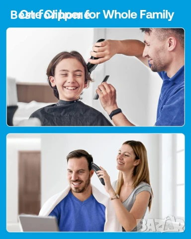 Безжична 2 в 1 многофункционална машинка за подстригване GLAKER  , снимка 6 - Машинки за подстригване - 50503006