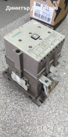 Контактор Siemens 200А 3TF52 220V 50Hz, снимка 2 - Резервни части за машини - 39902362