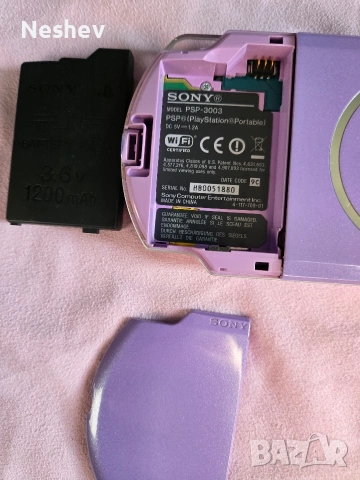 PSP 3000 Lilac purple +64 GB, снимка 3 - PlayStation конзоли - 53689013