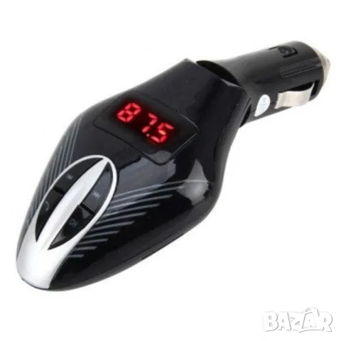 FM трансмитер 12V/24V с Bluetooth USB SD и регулируема основа, снимка 3 - Аксесоари и консумативи - 55865649
