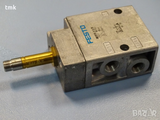 Пневматичен разпределител FESTO MOFH-3-1/8, FESTO MEH 3/2-1/8-P-B, снимка 5 - Резервни части за машини - 36170205