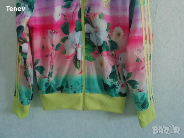 Adidas Originals Brazilian Farm Firebird Floralina оригинално ново дамско горнище Адидас размер М , снимка 6 - Спортни екипи - 51854709
