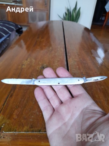 Стар джобен нож,ножче,ножка #16, снимка 3 - Други ценни предмети - 40311938