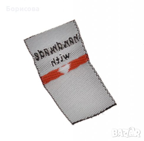 Текстилни, памучни етикети за ръчно направени изделия, плетива, снимка 3 - Други - 34407399