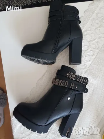 Дамски елегантни Боти 36-37, снимка 4 - Дамски боти - 47297461