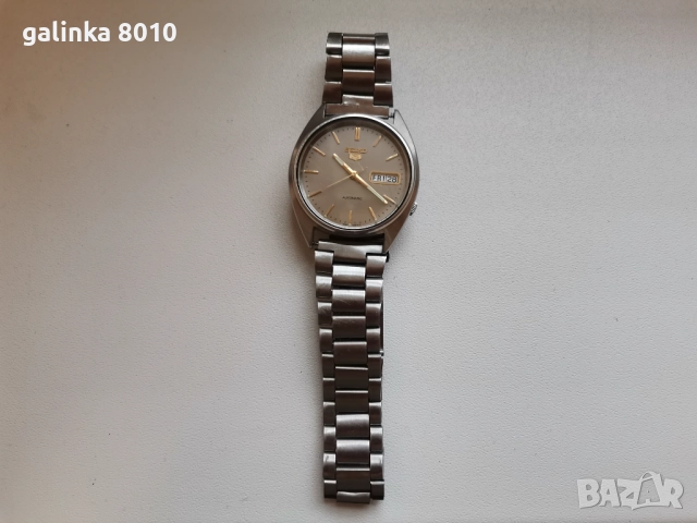 Стар часовник Сейко, снимка 4 - Антикварни и старинни предмети - 52585478