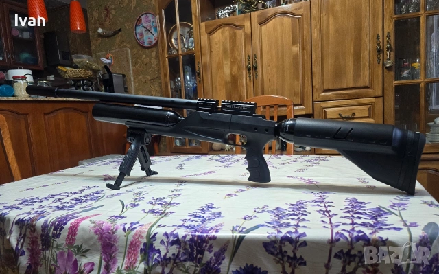 Въздушна пушка Kral Arms Big Max 6,35 + заглушител, снимка 8 - Въздушно оръжие - 53527490