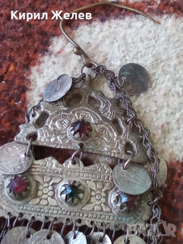 Възрожденски накит трепка сребърен 52056, снимка 3 - Антикварни и старинни предмети - 52233268
