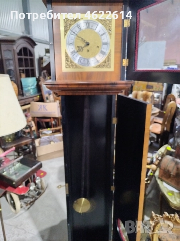 МНОГО КРАСИВ ПАРКЕТЕН ЧАСОВНИК , снимка 2 - Стенни часовници - 52637278