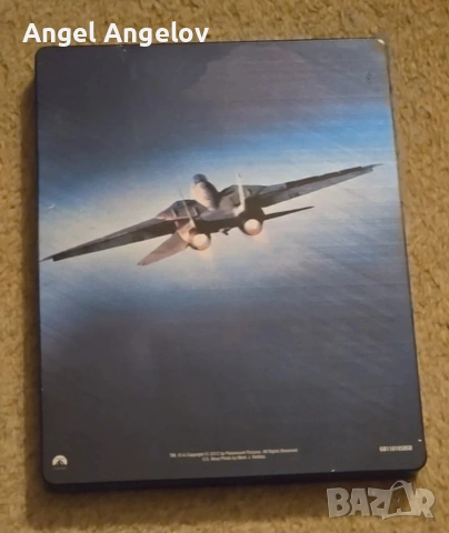 Top Gun Steelbook (Blu-ray, 2012) без български субтитри цена 50лв (25,64€) , снимка 2 - Blu-Ray филми - 53288804