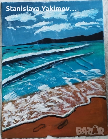 Ръчно рисувани картини от акрил, снимка 2 - Картини - 51909547