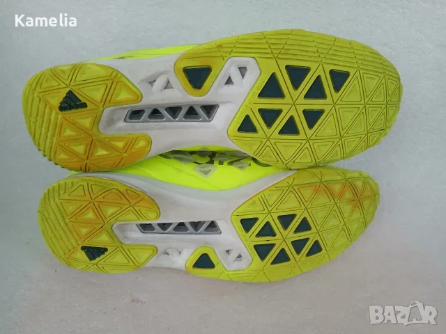 Маратонки Adidas Adizero, 45 номер, в неоново цвят, снимка 6 - Спортни обувки - 54519697