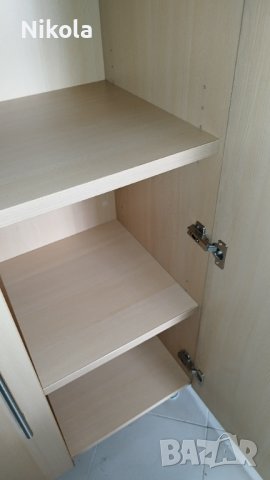 Офис шкаф - двукрил гардероб с рафтове 80/45/123см с кюч, снимка 15 - Шкафове - 42291906