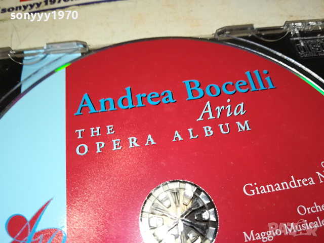 ANDREA BOCELLI CD 1403241223, снимка 17 - CD дискове - 44759870