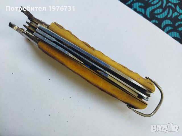 Сгъваем Ловджийски нож  VIRGINIA INOX  ITALY  MADE , снимка 8 - Антикварни и старинни предмети - 40784822
