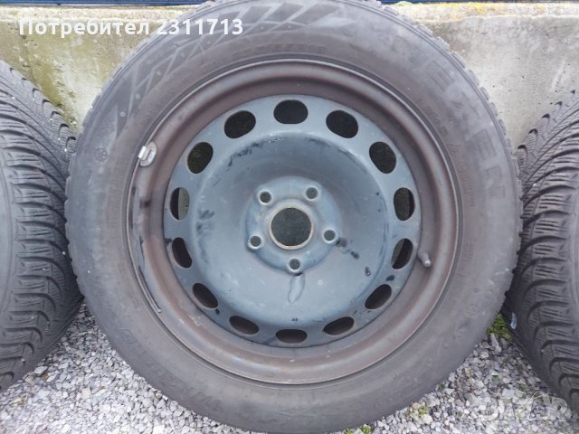 джанти със зимни гуми 16 ки за фолксваген нов внос от италия, снимка 4 - Гуми и джанти - 34255900