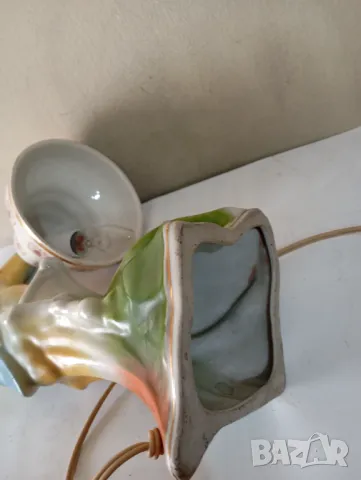 Стара настолна лампа - папагал, снимка 5 - Настолни лампи - 49769520