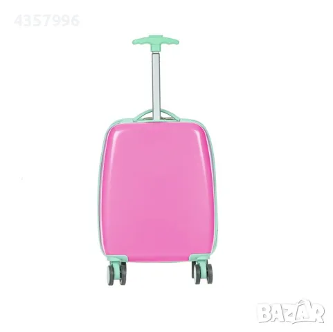 Куфар за деца, Еднорог, Розов, снимка 4 - Куфари - 48696386