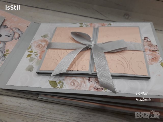 Скрапбук албум за снимки за бебе, момиче, подарък за рожден ден , снимка 4 - Подаръци за кръщене - 36004054