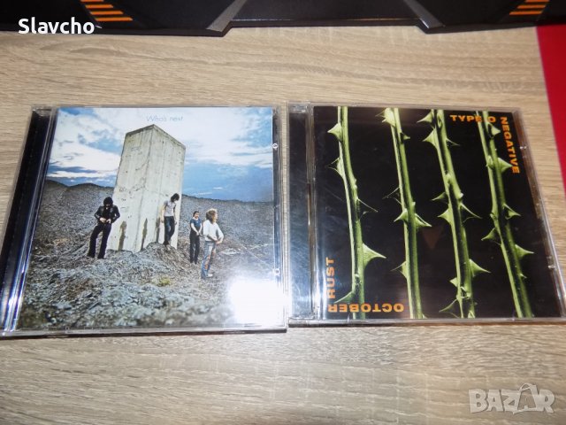 Компакт дискове на Who's Next - The Who/ Type O Negative – October Rust , снимка 1 - CD дискове - 39308305
