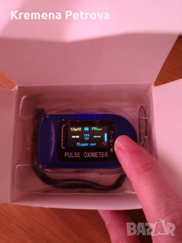 Нов! Pulse Оximeter Портативен пулсоксиметър, снимка 2 - Други - 51929830