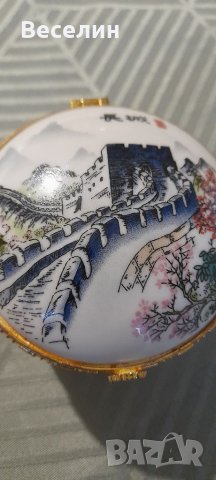 Порцеланова бижутерска кутия Евтино , снимка 2 - Колекции - 41865910