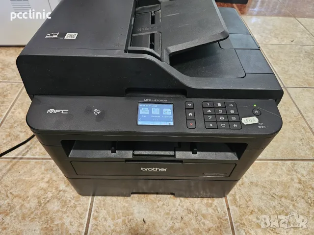 МФУ лазерен принтер 4в1 Brother MFC-L2752DW | Wi-Fi & Мрежа | Двустранен печат, 6м. гаранция
