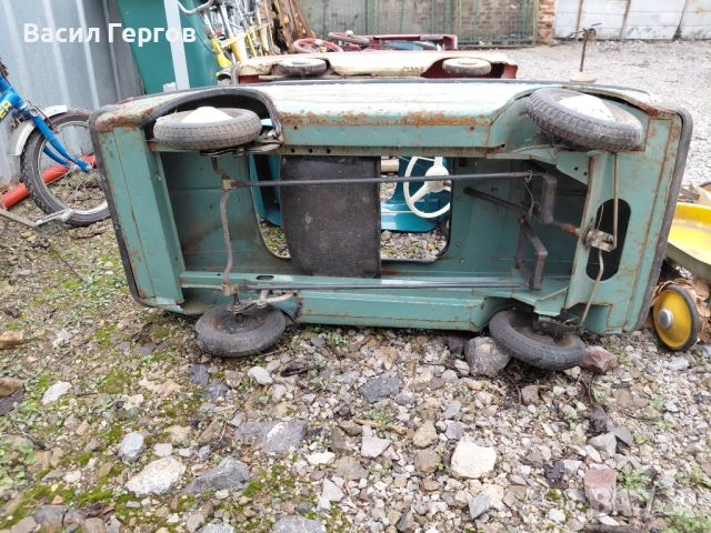 Количка с педали Москвич, снимка 6 - Колекции - 53470460
