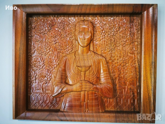 машинна дърворезба на орех 