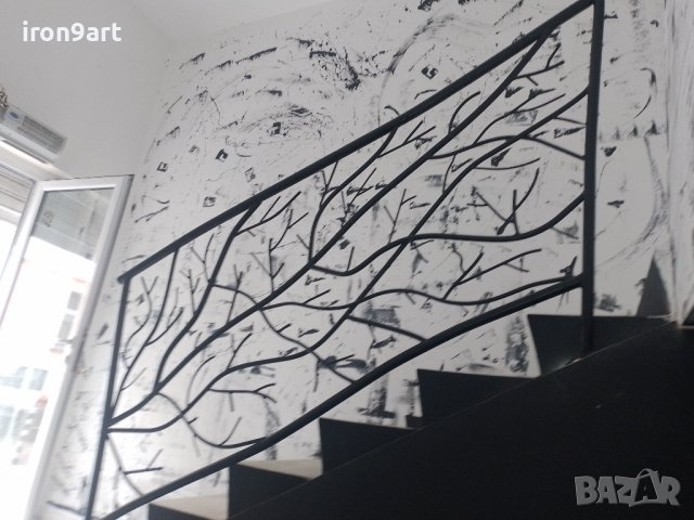 Изработка и монтаж на парапети за тераси и стълбища от ковано желязо, снимка 11 - Други стоки за дома - 41460444