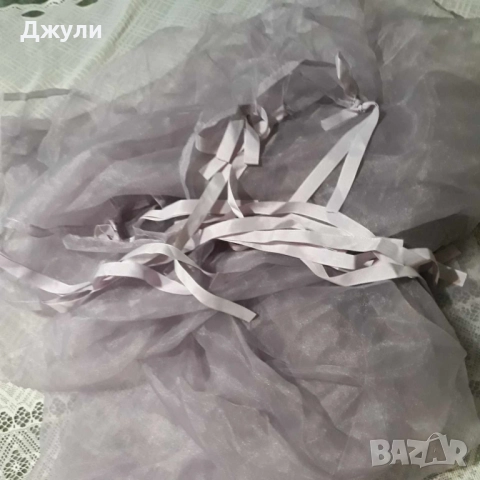 Комплект лилави Пердета, снимка 5 - Пердета и завеси - 52382809