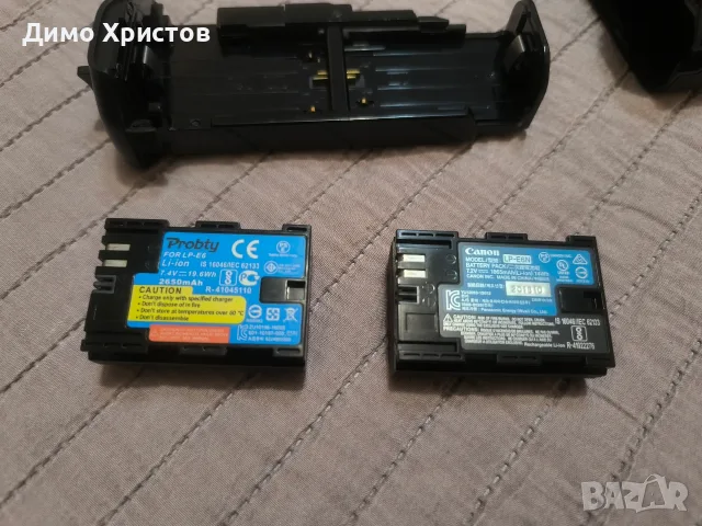 Продавам тяло Canon EOS 6D (WG) + грип, 2 батерии, кутия, зарядно, снимка 14 - Фотоапарати - 56004983