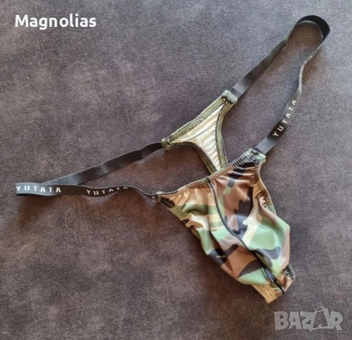 Мъжки прашки G-String камуфлаж , снимка 10 - Бельо - 53773045