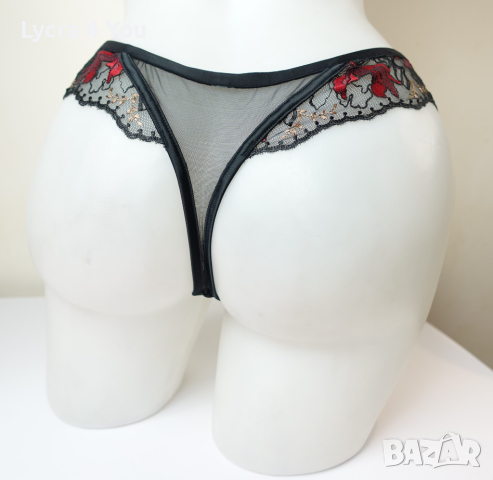 S/M луксозни дамски полупрашки с цветна бродерия, снимка 8 - Бельо - 44571470