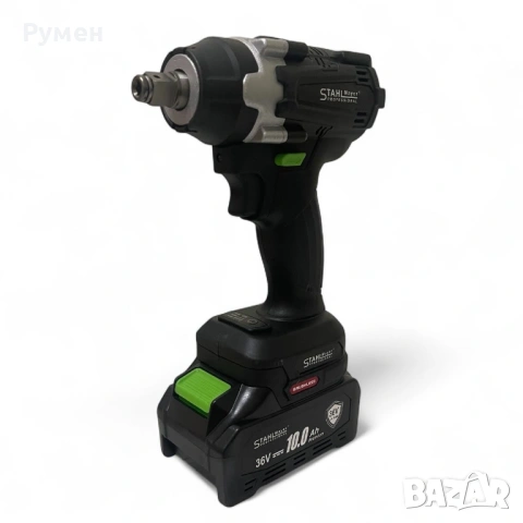 КОМПЛЕКТ 7 В 1 ОТ АКУМУЛАТОРЕН ПЕРФОРАТОР, ВИНТОВЕРТ, ГАЙКОВЕРТ, ЪГЛОШЛАЙФ, САБЛЕН ТРИОН , РЕЗАЧКА С, снимка 3 - Куфари с инструменти - 53107763