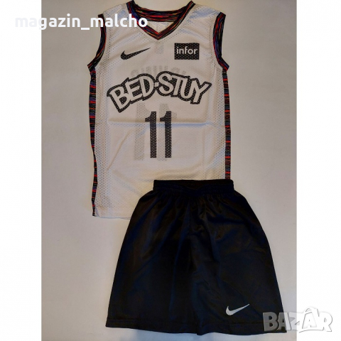 ДЕТСКИ БАСКЕТБОЛЕН ЕКИП – NBA Brooklyn Nets Kyrie Irving 11; размери: 128 и 164 см.