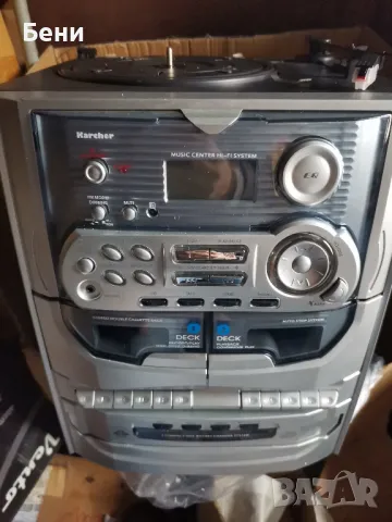 Продавам Karcher KA5300 грамофон /касетофон /CD/  радио, снимка 8 - Грамофони - 38041705
