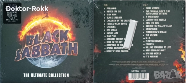 Black Sabbath - аудио дискове, снимка 4 - CD дискове - 52168532