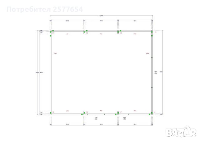ЛИЗИНГ - Халета, Хале, Магазини, Магазин, Складове 120м2 - 10 х 12 х 4, снимка 3 - Строителни материали - 44212271