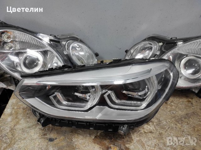 -Ляв фар фарове BMW X3 G01 G08 F97 X4 G02 F98 lqv far farove БМВ х3 г01