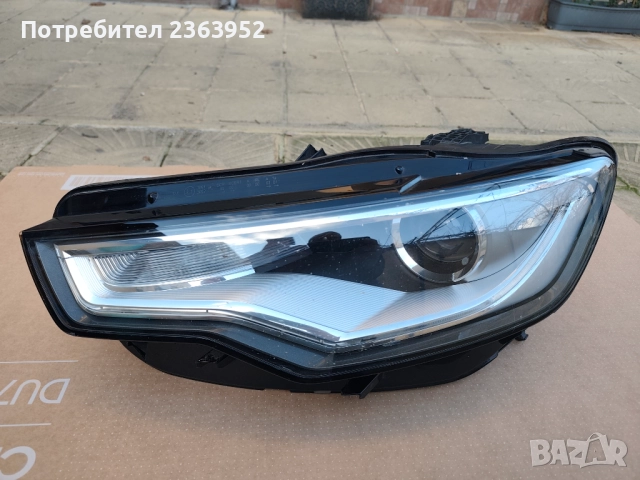 Оригинален ляв Фар Audi A6 4G C7 За Ремонт/Части 4G0941043D