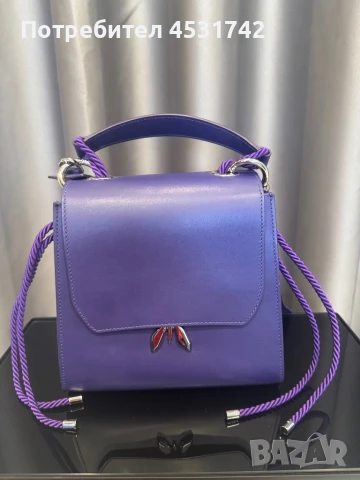 Кожена чанта Patrizia Pepe