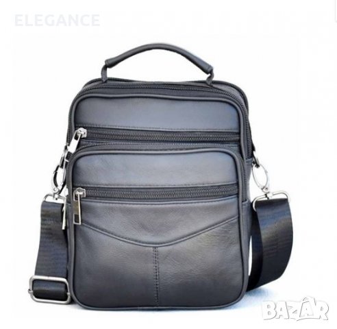 Мъжка кожена чантичка с 5 джоба, снимка 11 - Чанти - 34882515