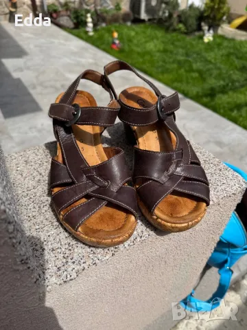 Сандали естествена кожа, снимка 2 - Сандали - 49961095