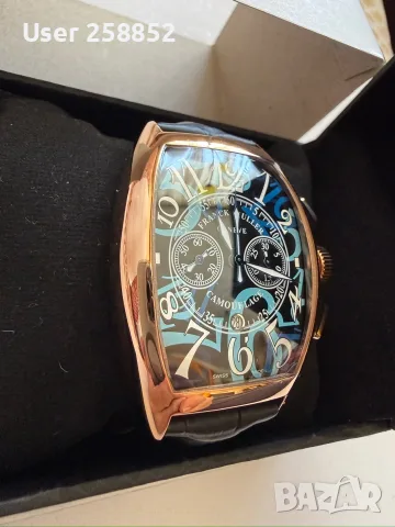 Franck Muller - Vintage Chronograph Quartz  - Мъжки часовник - Нов , снимка 4 - Мъжки - 53218912