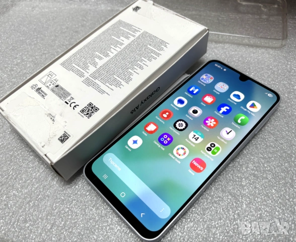 КАТО НОВ! Samsung Galaxy A16 5G - 4GB RAM / 128GB, Light Gray, снимка 8 - Samsung - 53096416