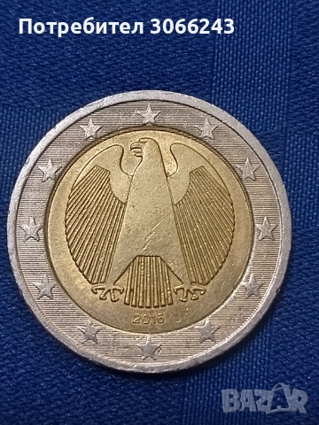 Германски монети 2 евро , снимка 4 - Нумизматика и бонистика - 52484133