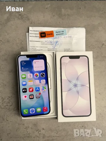 КАТО НОВ•iPhone 17e WHITE* 256GB! *ЛИЗИНГ TBI бял, снимка 3 - Apple iPhone - 56389749